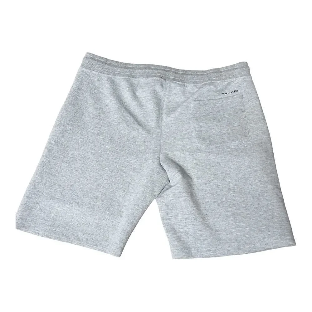 TAHARI Sport Heather Grey Men's‎ Drawstring Waist Athletic Shorts Extra Large